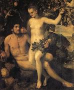 Frans Floris de Vriendt Adam and Eve oil painting artist